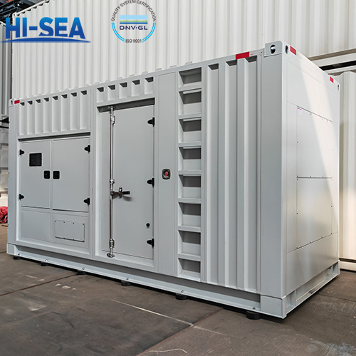 50kW Weichai and Wattek Silent Marine Genset